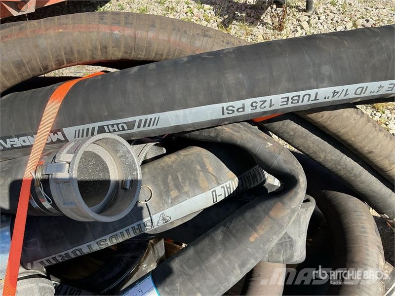  Quantity of 3 in and 4 in Hose Otros componentes