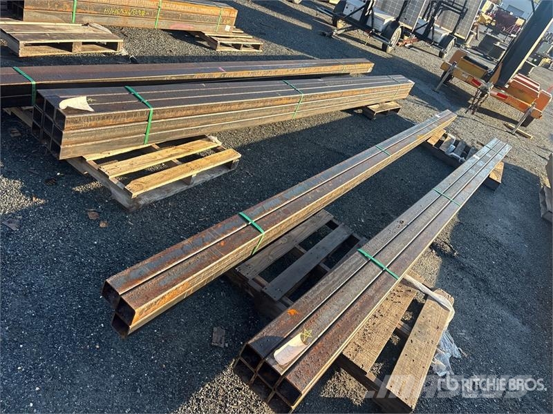 Quantity of (3) Kit Containers Steel 236x3.5x3.5 Kastmissüsteemid