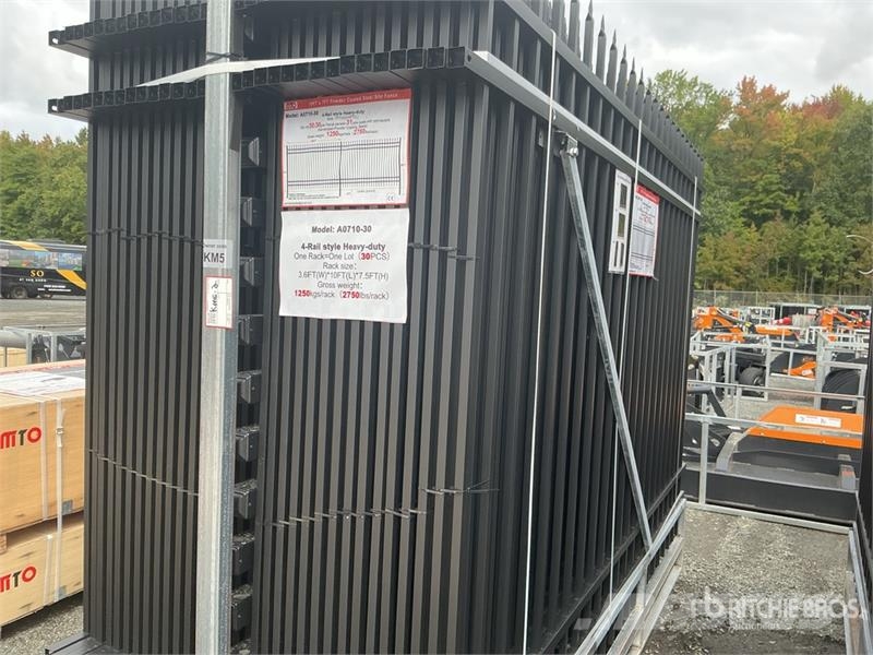  Quantity of (30)  MTO A0710-30 10 ft x 7 ft Powder Attrezzature per recinzioni