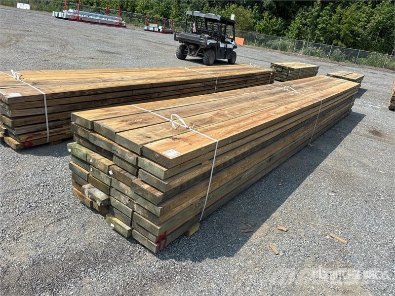 Quantity of (36) 3 in x 10 in x 24 ft Surplus Pres Other components