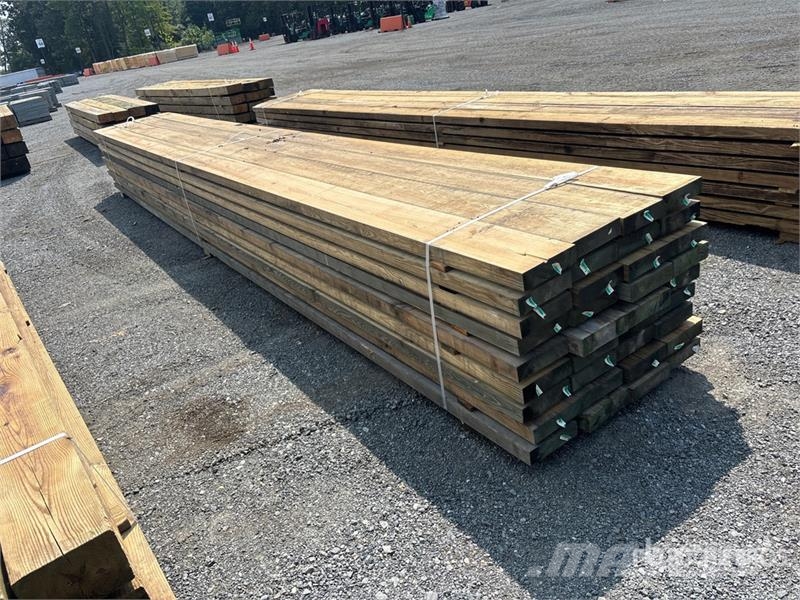 Quantity of (36) 3 in x 10 in x 24 ft Surplus Pres Other components