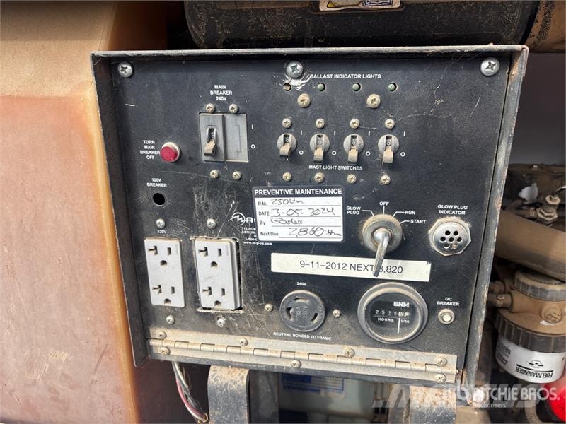  Quantity of (4) Misc gen sets Generator Set Dīzeļģeneratori