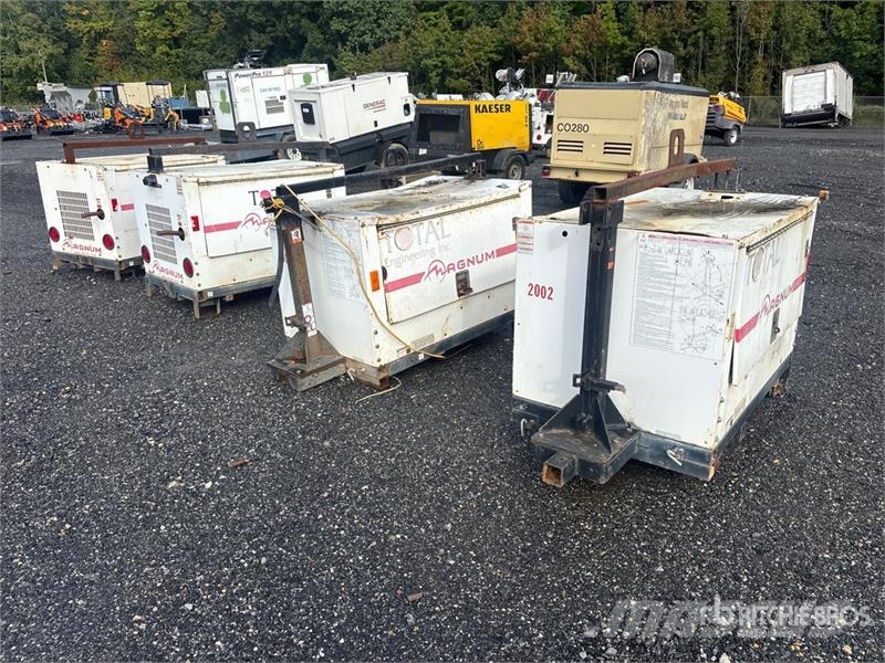  Quantity of (4) Misc gen sets Generator Set Dīzeļģeneratori