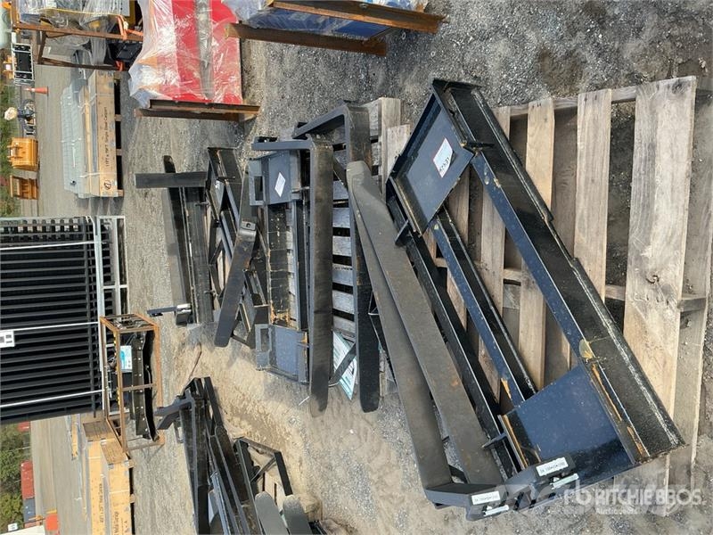 Quantity of (4) Mower King SAII100 48 in Skid Ste Fourche