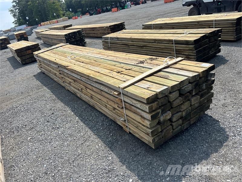 Quantity of (49) 3 in x 6 in x 18 ft Surplus Press Other components