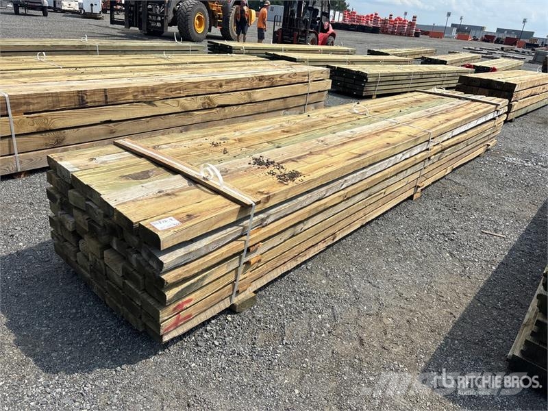 Quantity of (49) 3 in x 6 in x 18 ft Surplus Press Other components