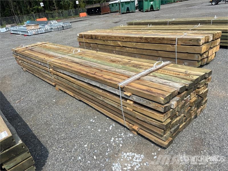 Quantity of (49) 3 in x 6 in x 18 ft Surplus Press Other components