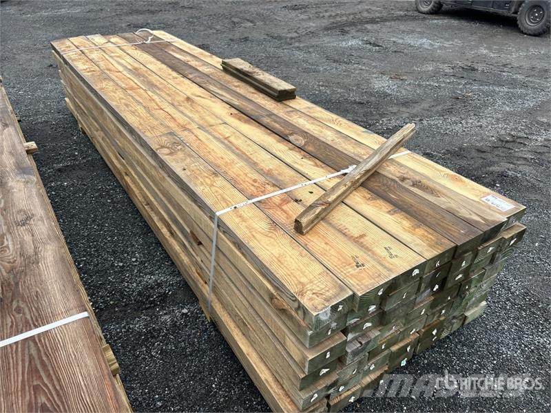 Quantity of (49) 3 in x 6 in x 12 ft Lumber Drugi deli