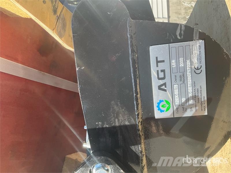  Quantity of (5)  AGT 12EX-SET5 Mini Excavator Atta Otros componentes