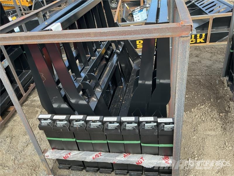 Quantity of (5) AGT SA-100 48 in Skid Steer Forks Fourche