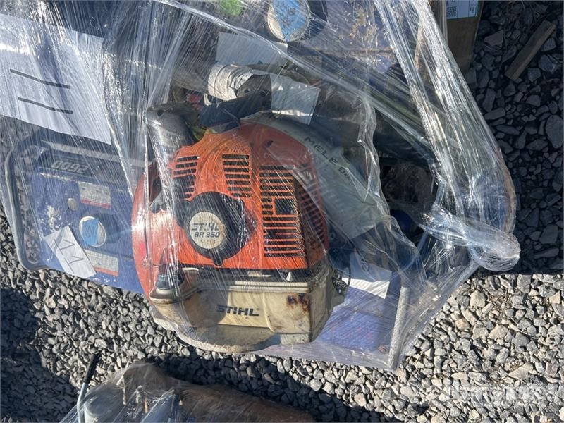 Quantity of (5) Mobile Back Pack Blowers & Generat Diesel Generators