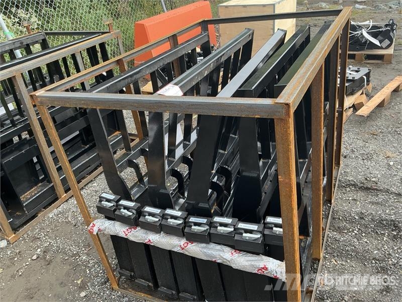 Quantity of (5) Mower King SA-100 48 in Skid Stee Forks