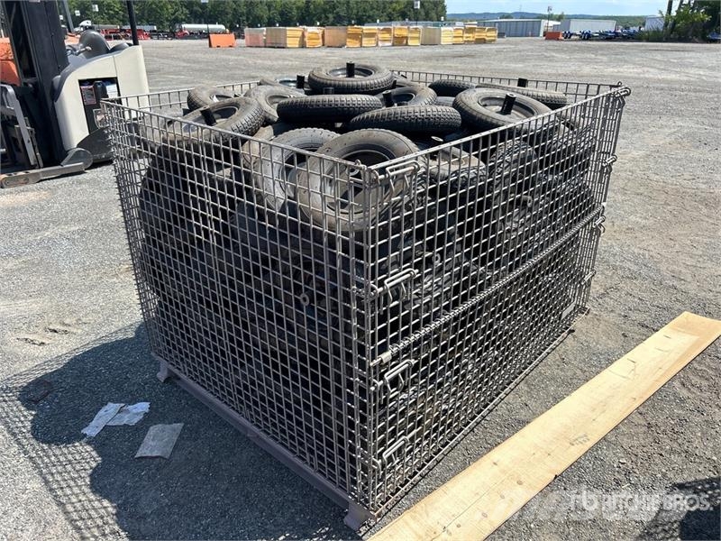  Quantity of 56 in x 70 in Wheelbarrow Wheels And T Other components
