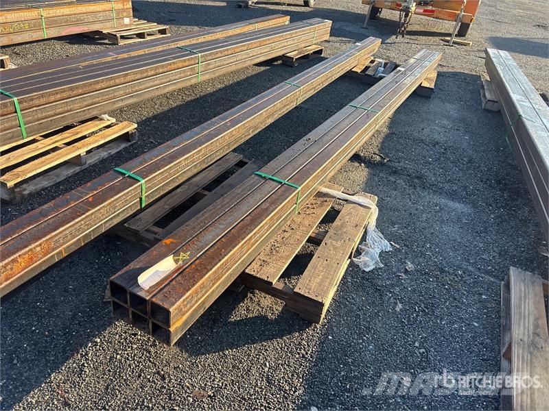Quantity of (6) Kit Containers Steel 226x3.5x3.5 Kastmissüsteemid
