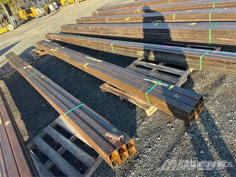 Quantity of (6) Kit Containers Steel 3.5x3.5x226 Vanningssystem