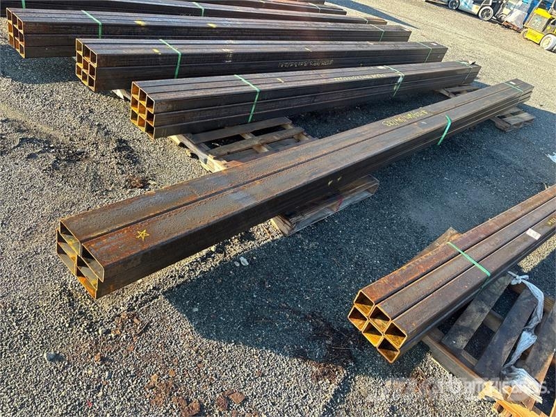 Quantity of (6) Kit Containers Steel 283x3x6 Pipe Kastmissüsteemid