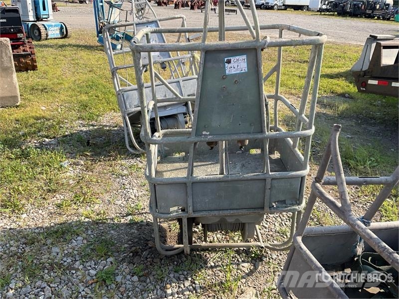 Quantity of (6) Spider ST-17 Air Wire Rope Baskets Other components