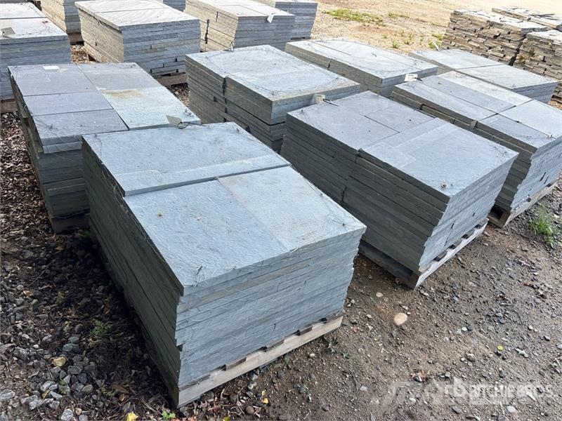 Quantity of (7) Pallets of Bluestone Landscaping P Lauksaimniecība- Citi