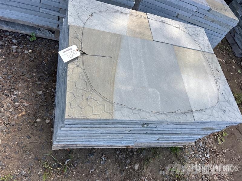 Quantity of (7) Pallets of Bluestone Landscaping P Lauksaimniecība- Citi