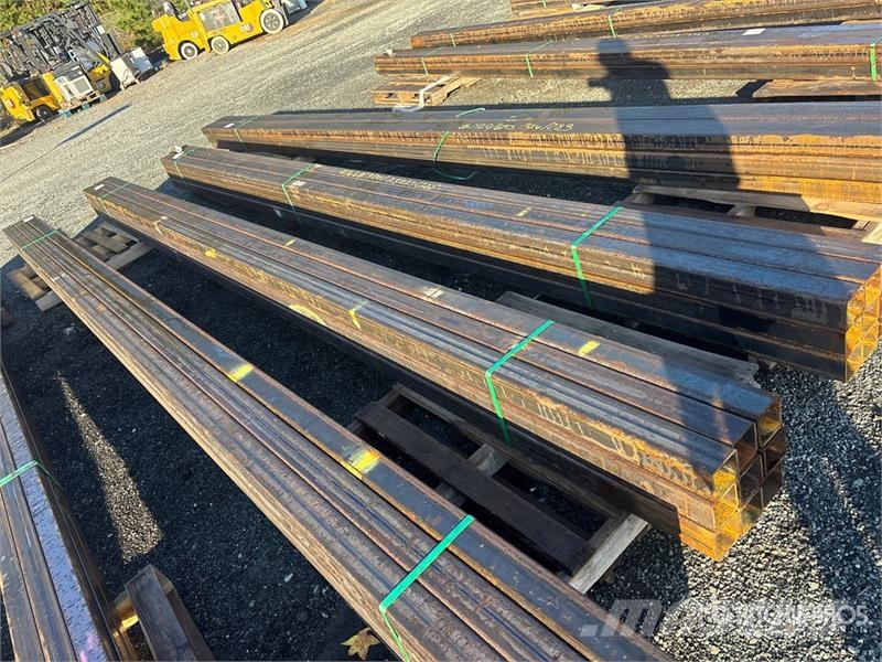Quantity of (9) Kit Containers Steel 231x3.5x3.5 Kastmissüsteemid