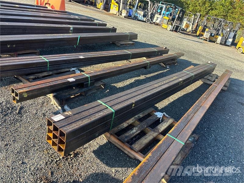 Quantity of (9) Kit Containers Steel 224x3.5x3.5 Kastmissüsteemid