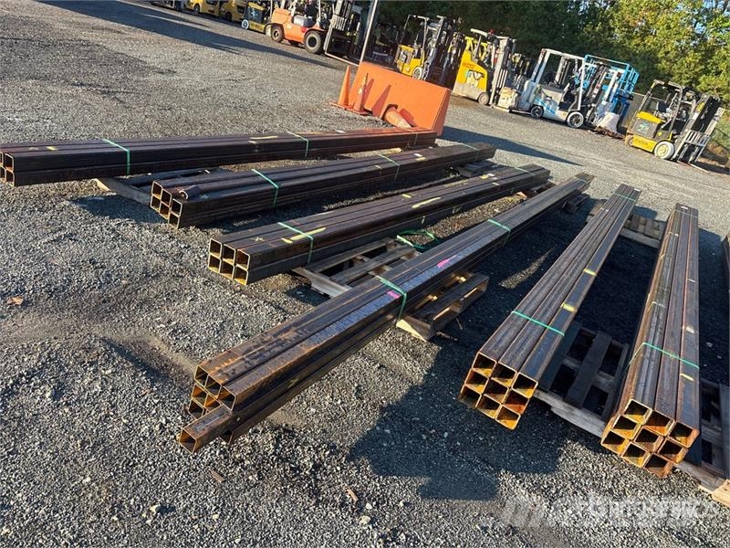 Quantity of (9) Kit Containers Steel 288x2.5x2.5 Kastmissüsteemid