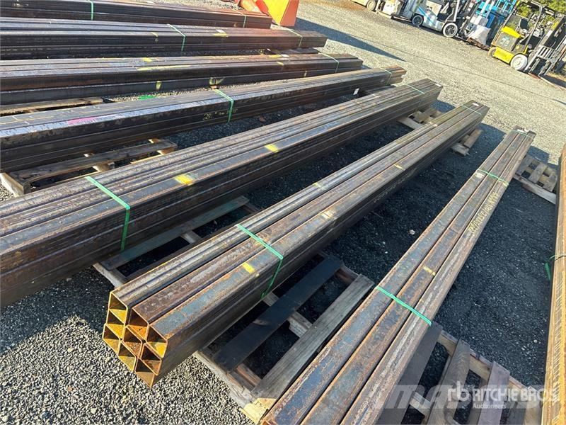 Quantity of (9) Kit Containers Steel 231x3.5x3.5 Kastmissüsteemid
