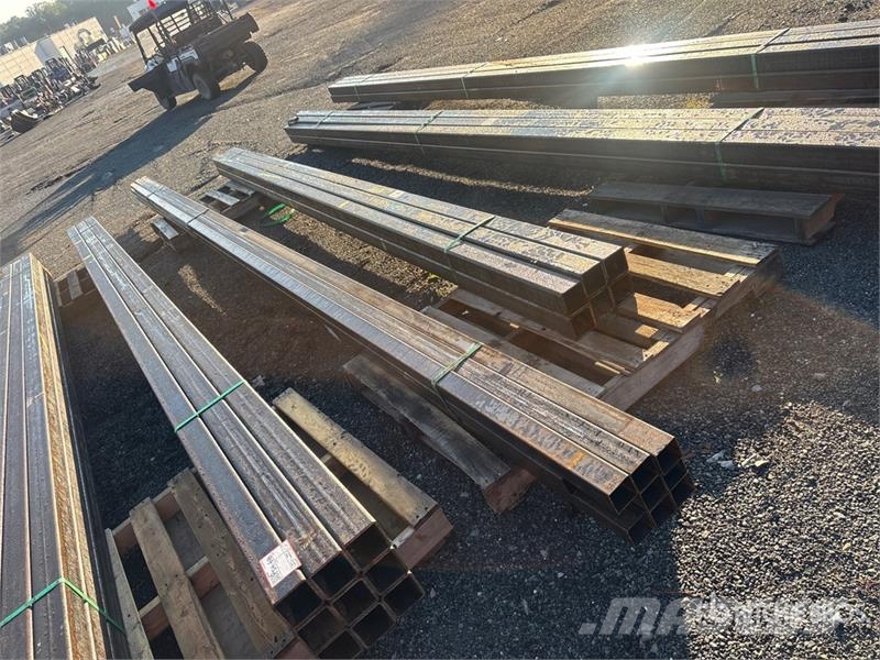 Quantity of (9) Kit Containers Steel 288x2.5x2.5 Kastmissüsteemid