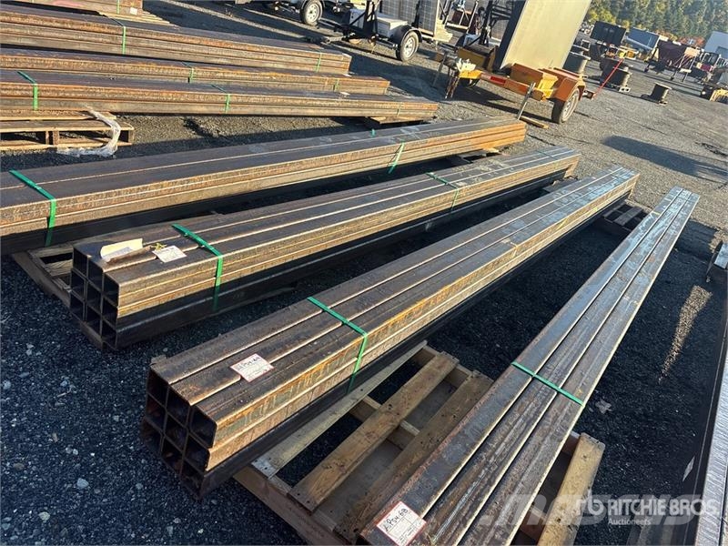 Quantity of (9) Kit Containers Steel 231x3.5x3.5 Kastmissüsteemid