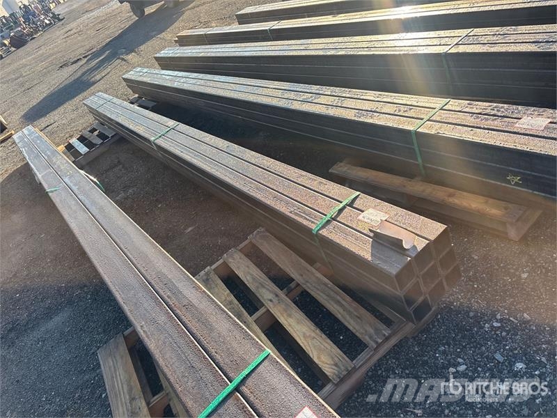  Quantity of (9)  Kit Containers Steel 222x3.5x3.5  灌漑系統