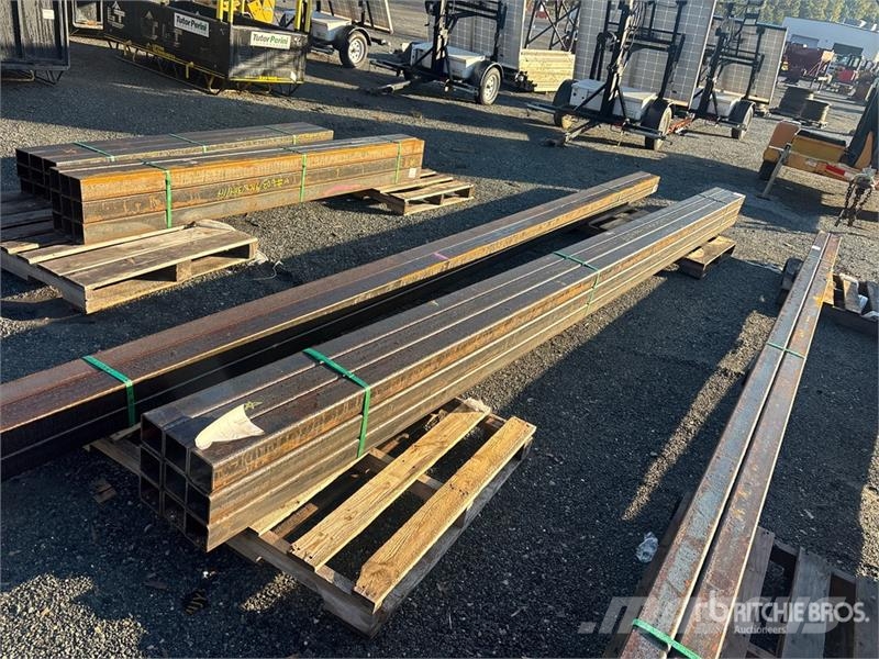 Quantity of (9) Kit Containers Steel 224x3.5x3.5 Kastmissüsteemid