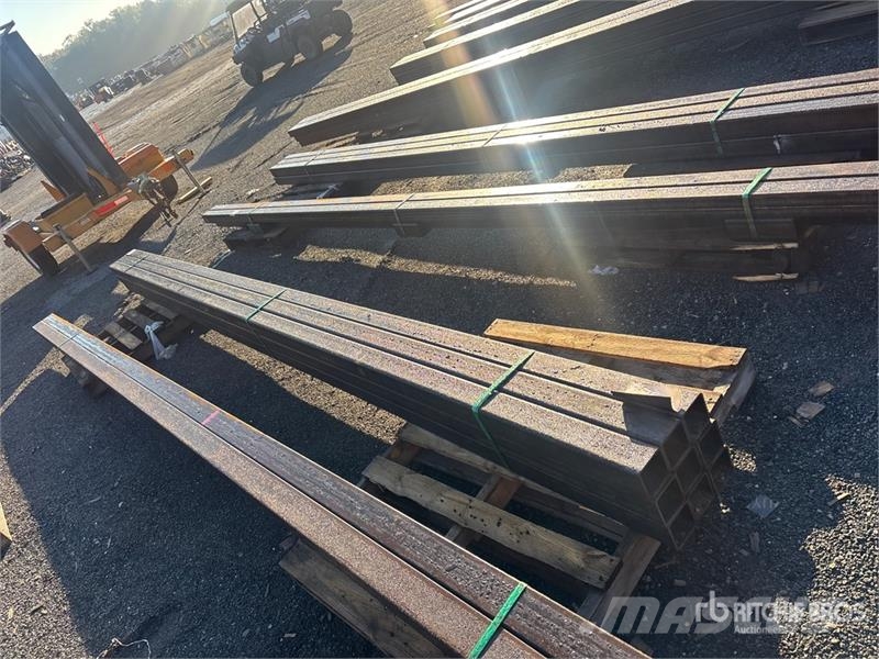 Quantity of (9) Kit Containers Steel 224x3.5x3.5 Kastmissüsteemid