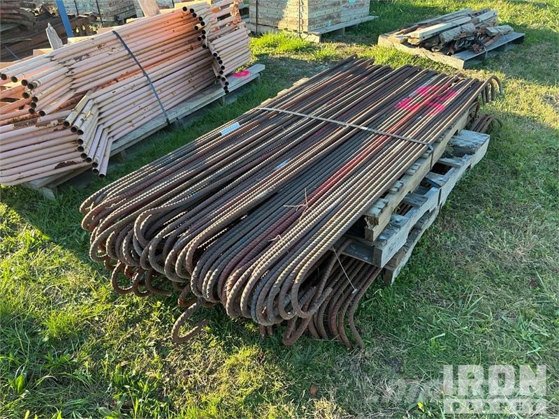 Quantity of Candy Canes for Scaffolding Gradbeni odri