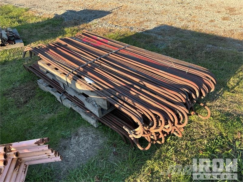 Quantity of Candy Canes for Scaffolding Gradbeni odri