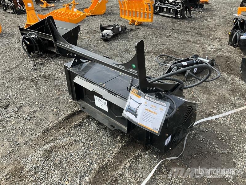  Quantity of  GIYI GY-ML45 32 in Skid Steer Mulcher 林業用マルチャー