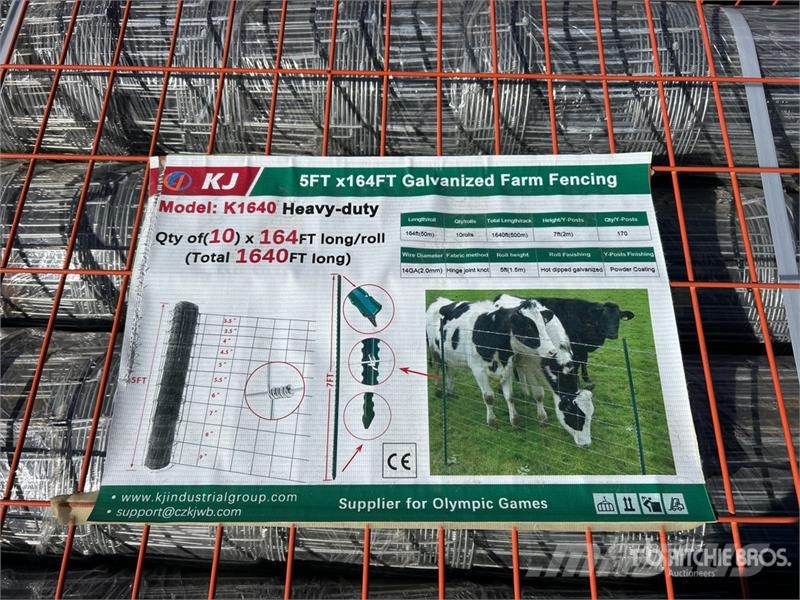  Quantity of KJ K1640 164 ft x 5 ft Fencing Equipos de vallado