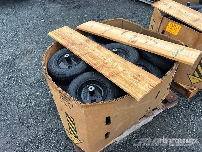 Quantity of Pneumatic Wheelbarrow Tires 轮胎、车轮、轮圈