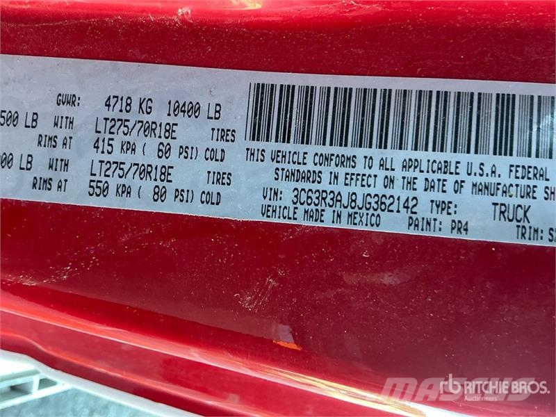 RAM 3500 4x4 Pickup 其他