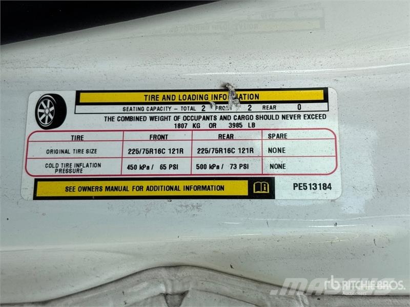 RAM Promaster 2500 Cargo Van (Inoperable) Gesloten bedrijfswagens