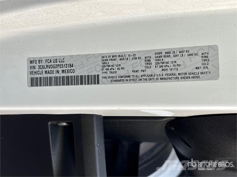 RAM Promaster 2500 Cargo Van (Inoperable) Gesloten bedrijfswagens