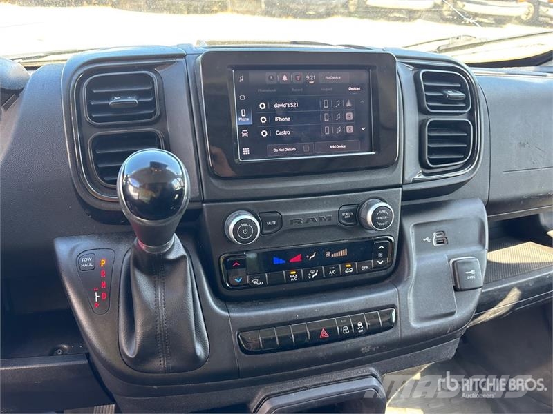 RAM Promaster 2500 Cargo Van (Inoperable) Gesloten bedrijfswagens