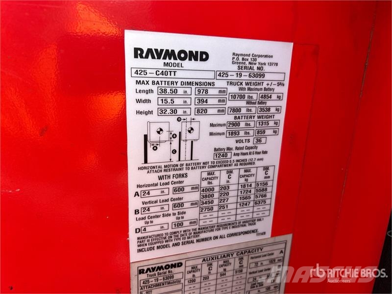 Raymond 4250 Reach truck