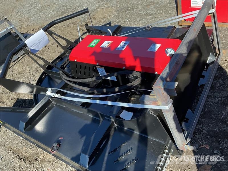  Raytree RHBC72S 72 in 4-Blade Skid Steer Brush Cut Gezogene und selbstfahrende Mäher