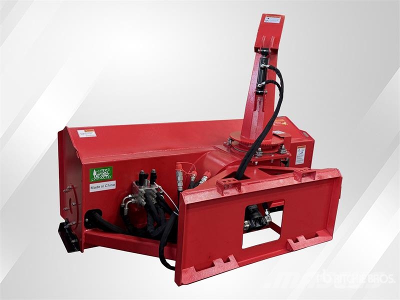 Raytree RHSB72 72 in Hydraulic Skid Steer Snowblow Lumefreesid