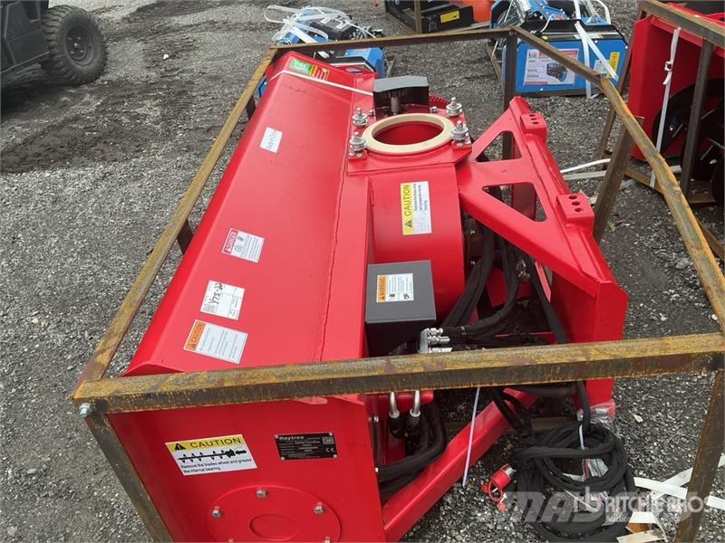 Raytree RHSB72 72 in Hydraulic Skid Steer Snowblow Snow throwers