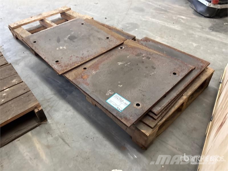 Roadtec of Roadtec RP155 Plates (Unused) Andre komponenter