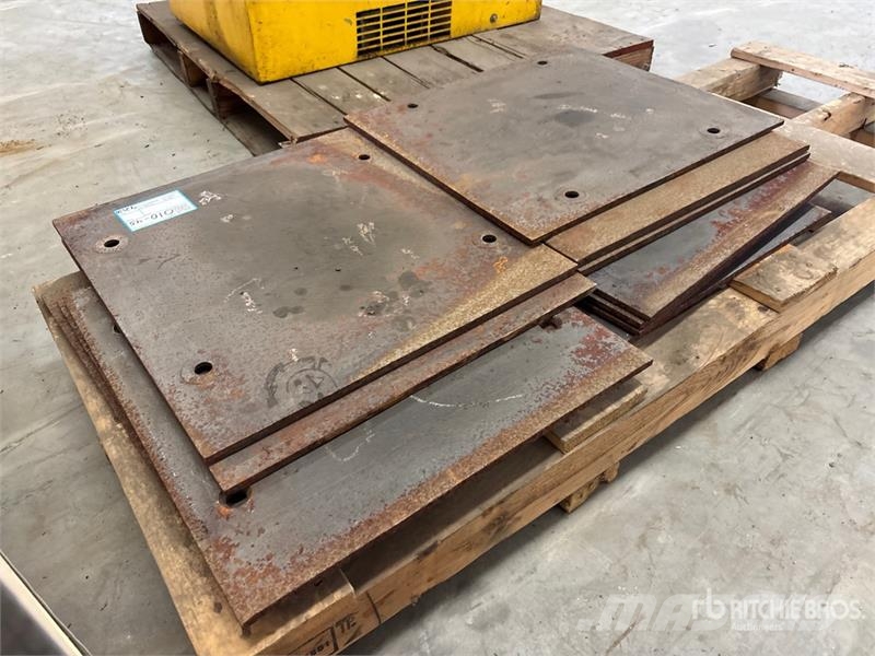 Roadtec of Roadtec RP155 Plates (Unused) Andre komponenter