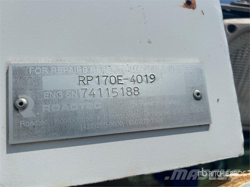 Roadtec RP-170E Wheel Asphalt Paver Asfaltni finišeri
