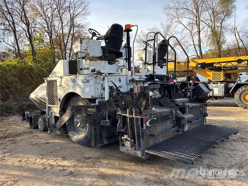 Roadtec RP190e Wheel Asphalt Paver (Inoperable) Asfaltadoras