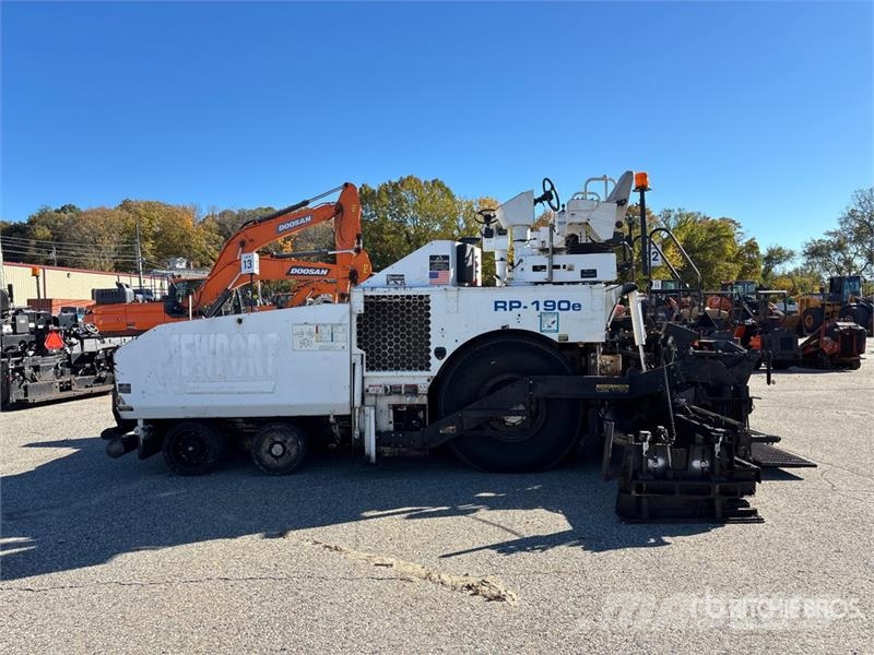 Roadtec RP190E Wheel Asphalt Paver Asphalt pavers